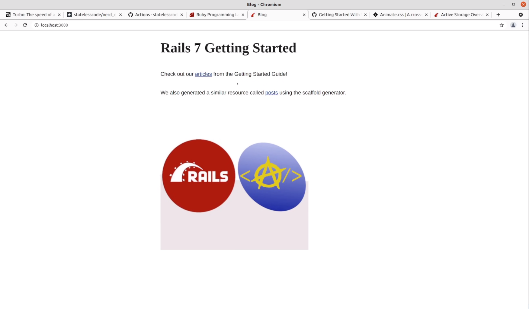 Getting Started with Rails 7 Episode 23: Add Styles from CDNs to Improve Design